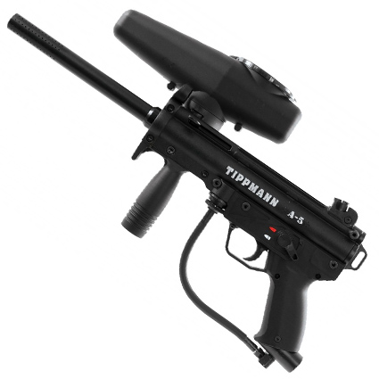 Tippmann A5 Paintball MARKER - Black