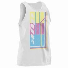 Dye Tank Top - Hypnotic - White
