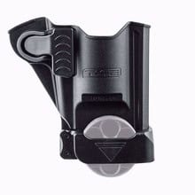 Controller holster with durable design for paintball gear, securely holds paintball markers for quick access during gameplay. Compatible with T4E TR50 Paintball Revolver