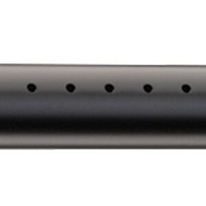 High-quality black paintball gun barrel for competitive paintball gameplay and upgrades.