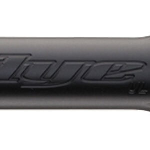 High-performance black paintball barrel for competitive paintball games and equipment upgrades.
