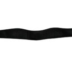 Black padded paintball mask strap for secure fit and comfort, ideal for paintball game accessories and equipment.