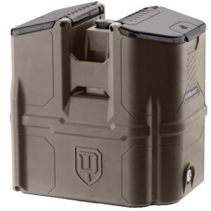 Heavy-duty portable paintball air compressor with durable build, ideal for high-performance paintball tournaments and practice sessions.