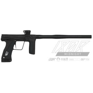 High-performance paintball marker, ideal for professional and recreational use, featuring advanced accuracy and durability from Premium Paintball Products.
