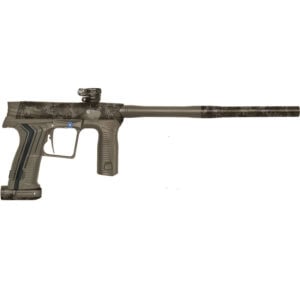 Flexible, high-performance paintball marker designed for competitive paintball players, featuring durable construction and precision accuracy for an enhanced gameplay experience.