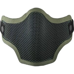 High-quality tactical paintball mask with breathable mesh design for enhanced visibility and protection during paintball games.