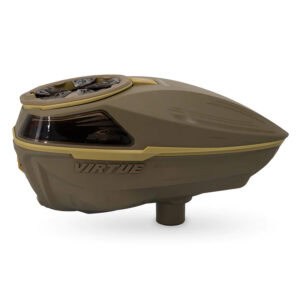 Virtue Paintball Ego Slide Goggle Mask with Smoke Lens for Professional Paintball Shooting.