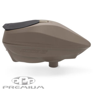 High-quality paintball hopper with durable construction, ideal for competitive gameplay and reliable paint delivery. Designed for easy loading and maximum performance during intense paintball matches.