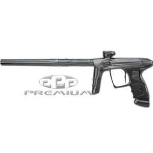 High-performance paintball marker with electronic trigger and durable design for competitive paintball games.
