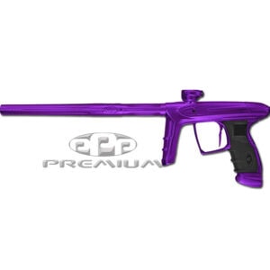 Purple paintball marker with sleek design for competitive gameplay and professional use. Perfect for paintball enthusiasts seeking high performance and durability in premium paintball products.
