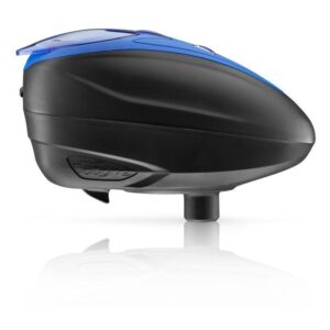 Premium paintball hopper with high-capacity, durable design, perfect for speedball and scenario paintball games, ensuring reliable paint feeding and smooth gameplay.