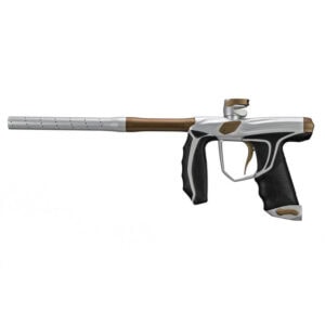 Paintball marker gun with sleek design, high performance, and precision accuracy. Perfect for competitive and recreational paintball gameplay, crafted for durability and comfort.