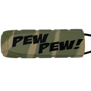 Pew pew camouflage paintball sound grenade toy for paintball sports and tactical games.