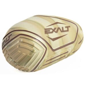 Premium paintball loader, EXALT brand, designed for high-performance paintball equipment, featuring durable construction and efficient feeding system for competitive gameplay.