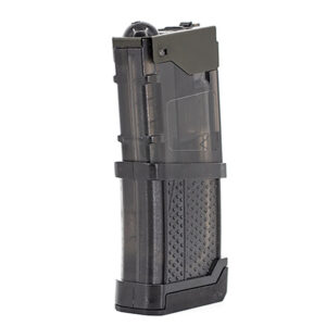 High-capacity paintball magazine for reliable paintball game performance and rapid reloading. Compatible with various paintball markers, designed for durability and ease of use in paintball tournaments and recreational play.