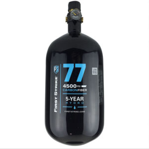 Familiar Paintball Air Tank with Carbon Fiber, 4500 PSI, 5-Year Hydro, for high-performance paintball games.