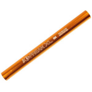 Orange FREAK XLL paintball barrel for premium paintball performance and accuracy, compatible with various paintball markers. Designed for durability and precision in competitive play.