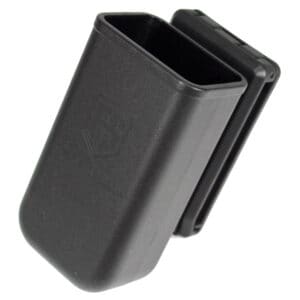 Black paintball hopper holder for efficient paintball gear storage and transportation. Designed for durability and quick access during gameplay. Compatible with standard paintball equipment.