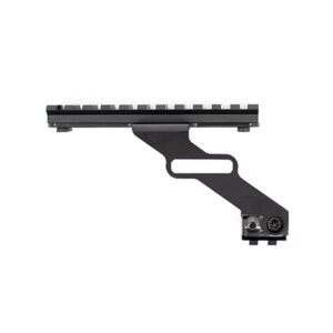 Rail mounted accessory for paintball markers, durable black metal design suitable for tactical upgrades.