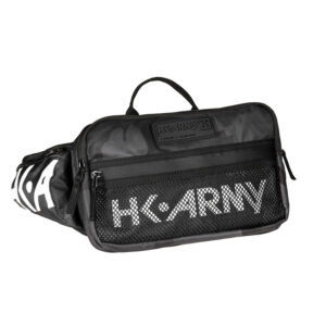 Durable HK Army paintball gear bag with multiple compartments, ideal for organizing paintball masks, tanks, and accessories. Perfect for comfortable, secure transport during game days.