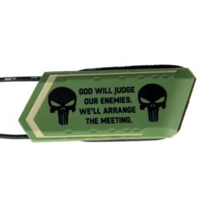 God Will Judge Our Enemies Paintball Gear, Premium Paintball Products, Durable and Unique Paintball Accessories for Tournament and Recreational Play, Featuring the Skull Design.