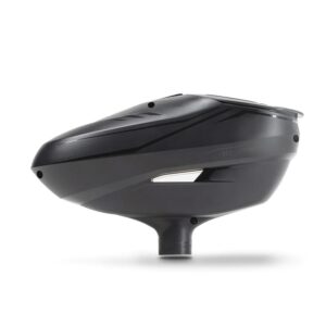 High-performance paintball hopper for reliable paintball gameplay, featuring advanced feed system and durable construction. Perfect for professional and recreational paintball players.