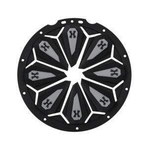 Heavy-duty paintball loader upgrade for enhanced speed and accuracy, compatible with various paintball markers. Made from durable materials for long-lasting performance in competitive paintball games.