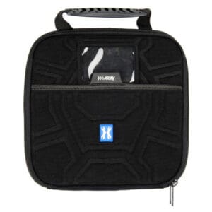 HKA RNY paintball marker case with handle, storage compartments, and protective padding for sport and recreational use.
