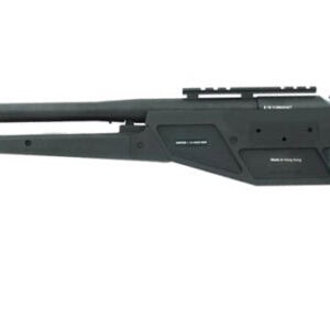High-performance paintball sniper rifle with adjustable stock and precision barrel, perfect for competitive paintball games and outdoor tournaments.