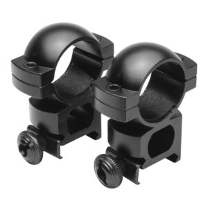 Optics-grade paintball scope ring mounts for precision aiming and durability. Compatible with various paintball markers, ensuring secure attachment and enhanced performance in paintball gameplay.