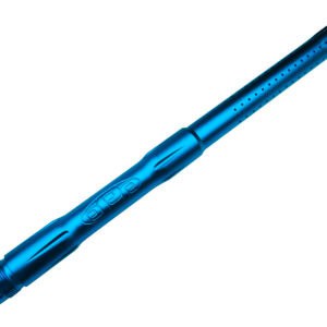 High-quality blue aluminum paintball barrel optimized for accuracy, durability, and consistent performance in competitive paintball gameplay. Suitable for serious players and paintball enthusiasts.
