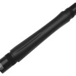 High quality black paintball barrel for enhanced accuracy and performance in paintball games. Durable and precision-engineered for professional and recreational players.