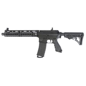 Ammunition style paintball marker designed for competitive paintball gameplay, featuring lightweight construction, customizable parts, and high accuracy.