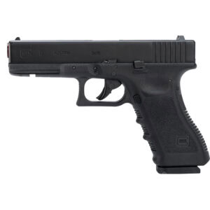 Glock 17 airsoft pistol for paintball games and tactical training, durable realistic replica for premium paintball experience.
