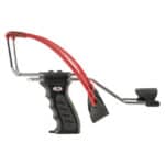 Flexible paintball loader gun with ergonomic grip for professional paintball gameplay.