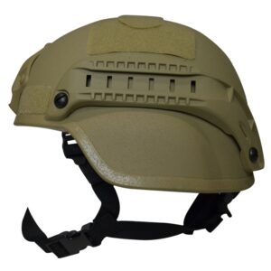 Enhanced tactical helmet for paintball safety and protection. Durable, lightweight design with adjustable straps, ideal for premium paintball gear and equipment.