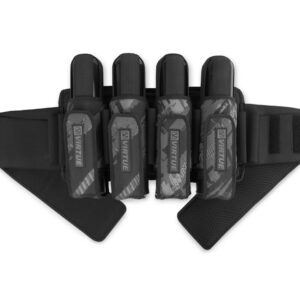 Premium paintball marker harness with multiple pouches, adjustable straps, and durable construction for professional paintball gameplay. Perfect for carrying extra paintballs and gear efficiently.