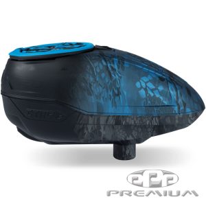 High-quality Highlander Ice paintball loader for fast, reliable feeding during intense games. Compatible with Bunkerkings CTRL2, designed for durability and optimal performance in paintball tournament.