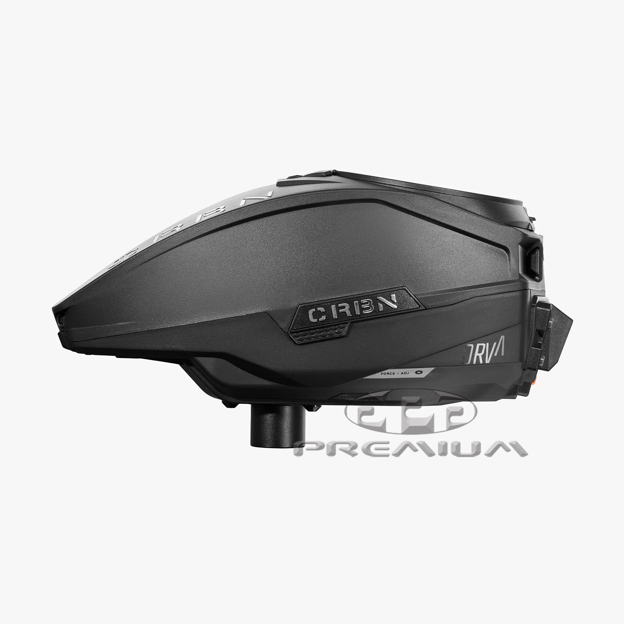 CRBN DRV200 Paintball Hopper - drivers side