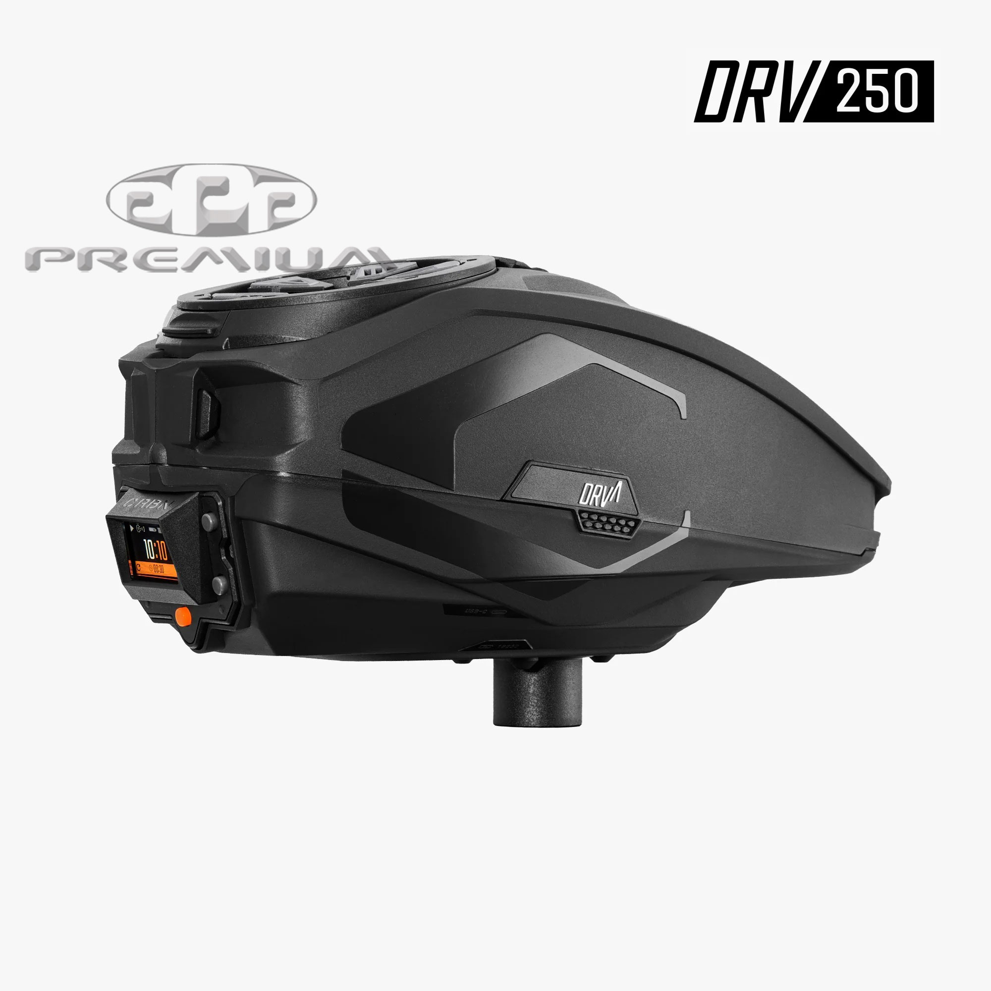 CRBN DRV250 Paintball Hopper - Passenger Side Rear