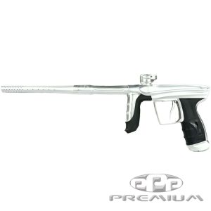 DLX Luxe AIRE paintball marker in Silver finish