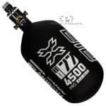 Premium HK Army Alpha Air 77/4500 Shadow paintball tank for high-performance gameplay.