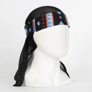 HK Army Headwrap with colorful sprinkles pattern, ideal for paintball players, offering style and protection during gameplay.