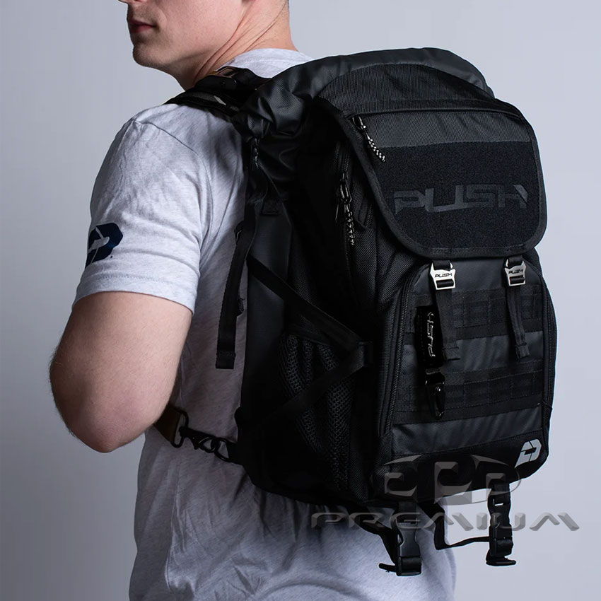 Push Division 1 Back Pack - Side Profile